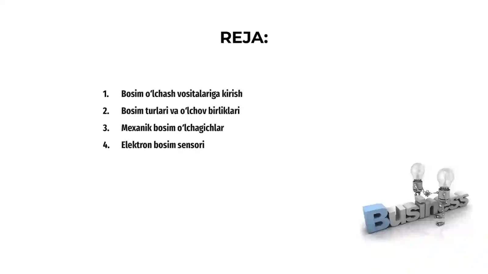 Bosim oʻlchash vositalari 2