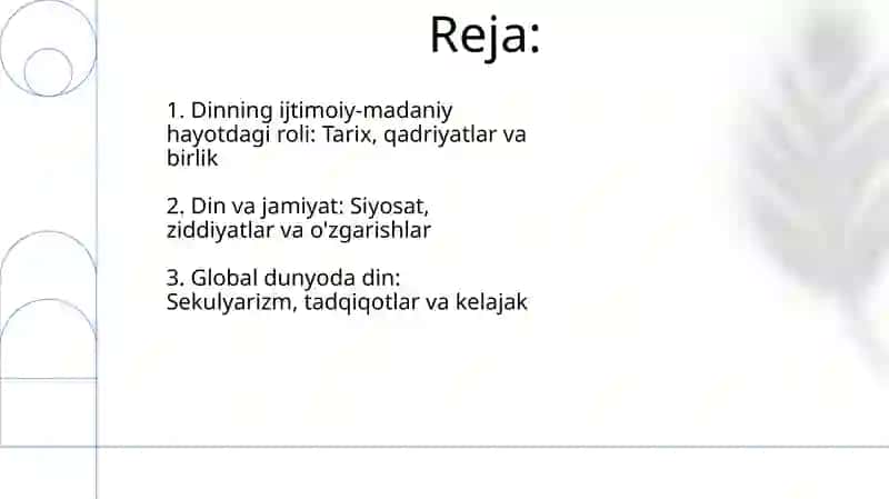 Dinining ijtimoiy madaniyat xodisa sifatidagi ahamiyati 2