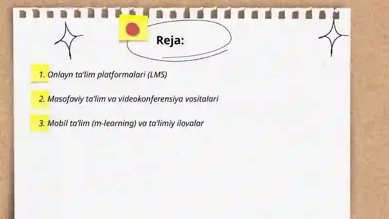Taʼlimda raqamli texnologiyalar 2
