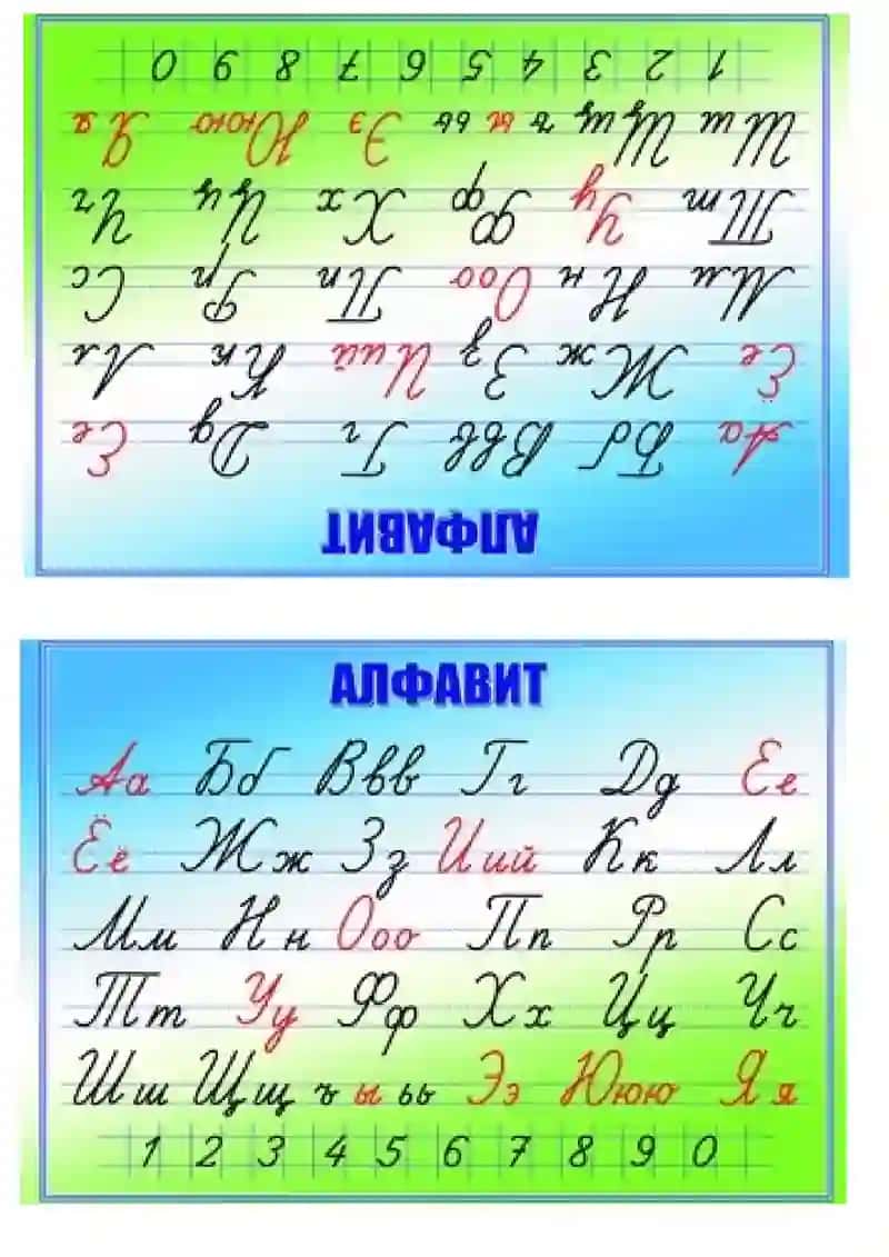 Dastlabki Alifbo va Matematika ko'rgazmalari 2