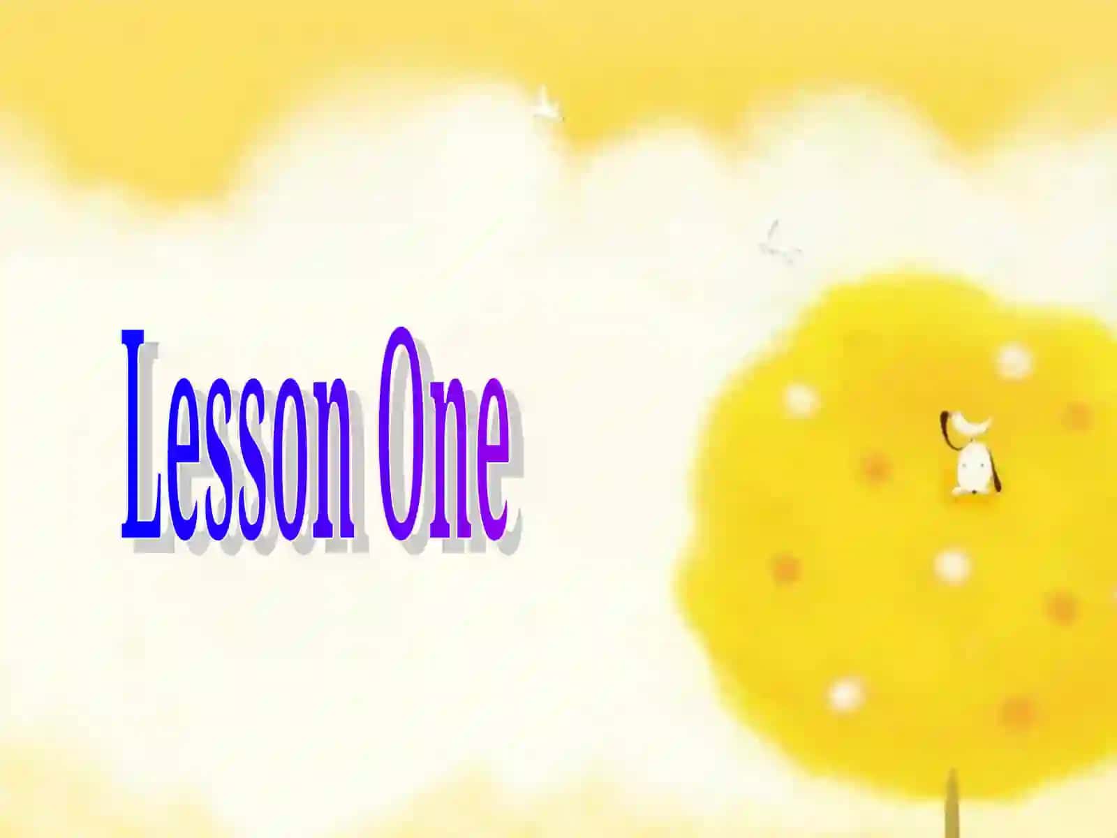 Unit One 2