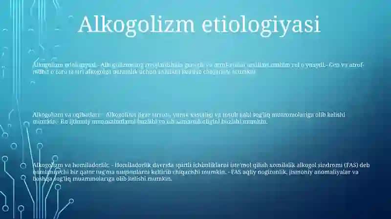 Alkogolizm Va Uning Asoratlari 2