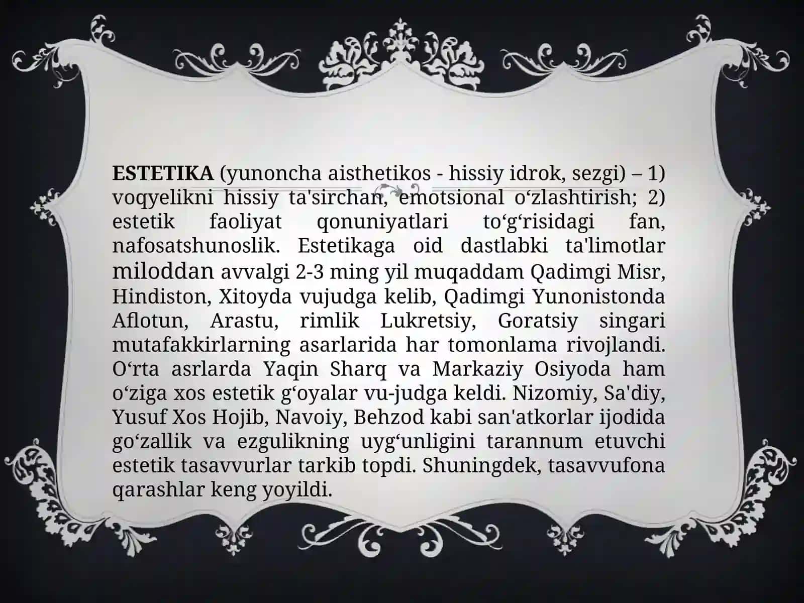ESTETIKA 2