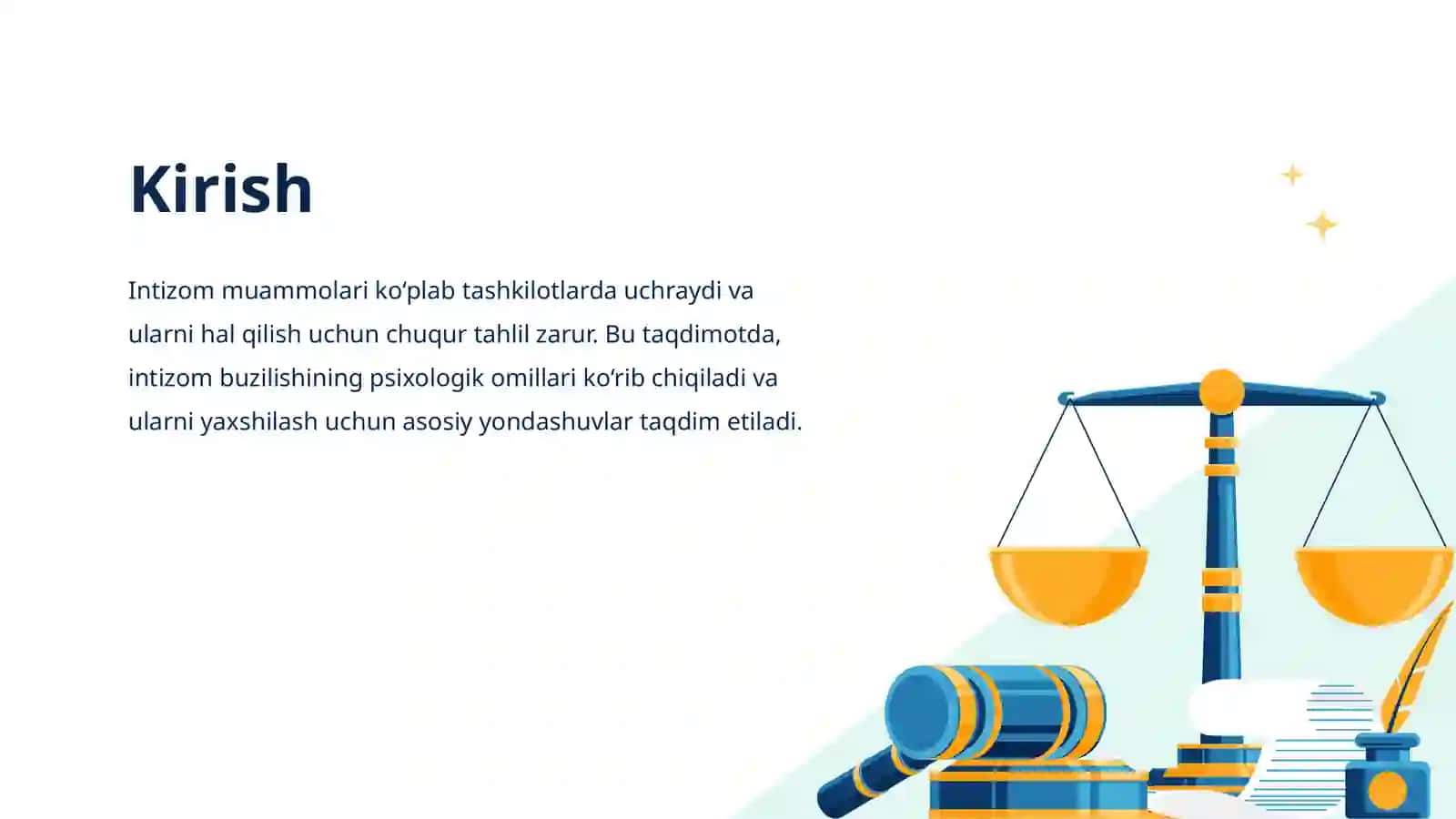 Intizom Muammolari 2