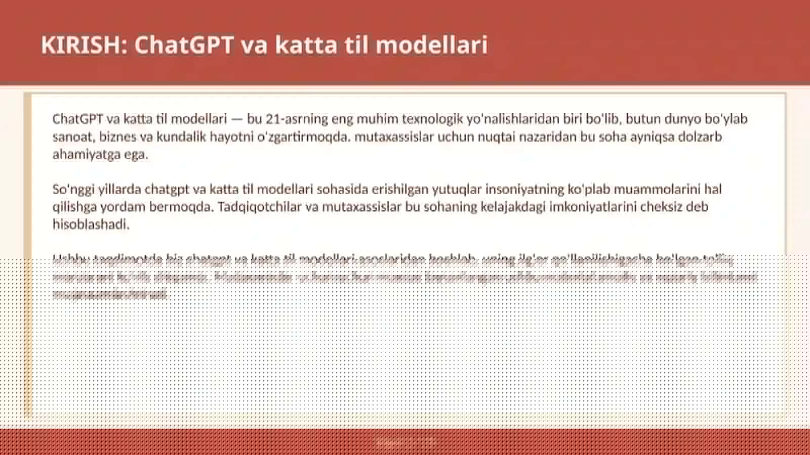 CHATGPT VA KATTA TIL MODELLARI 2