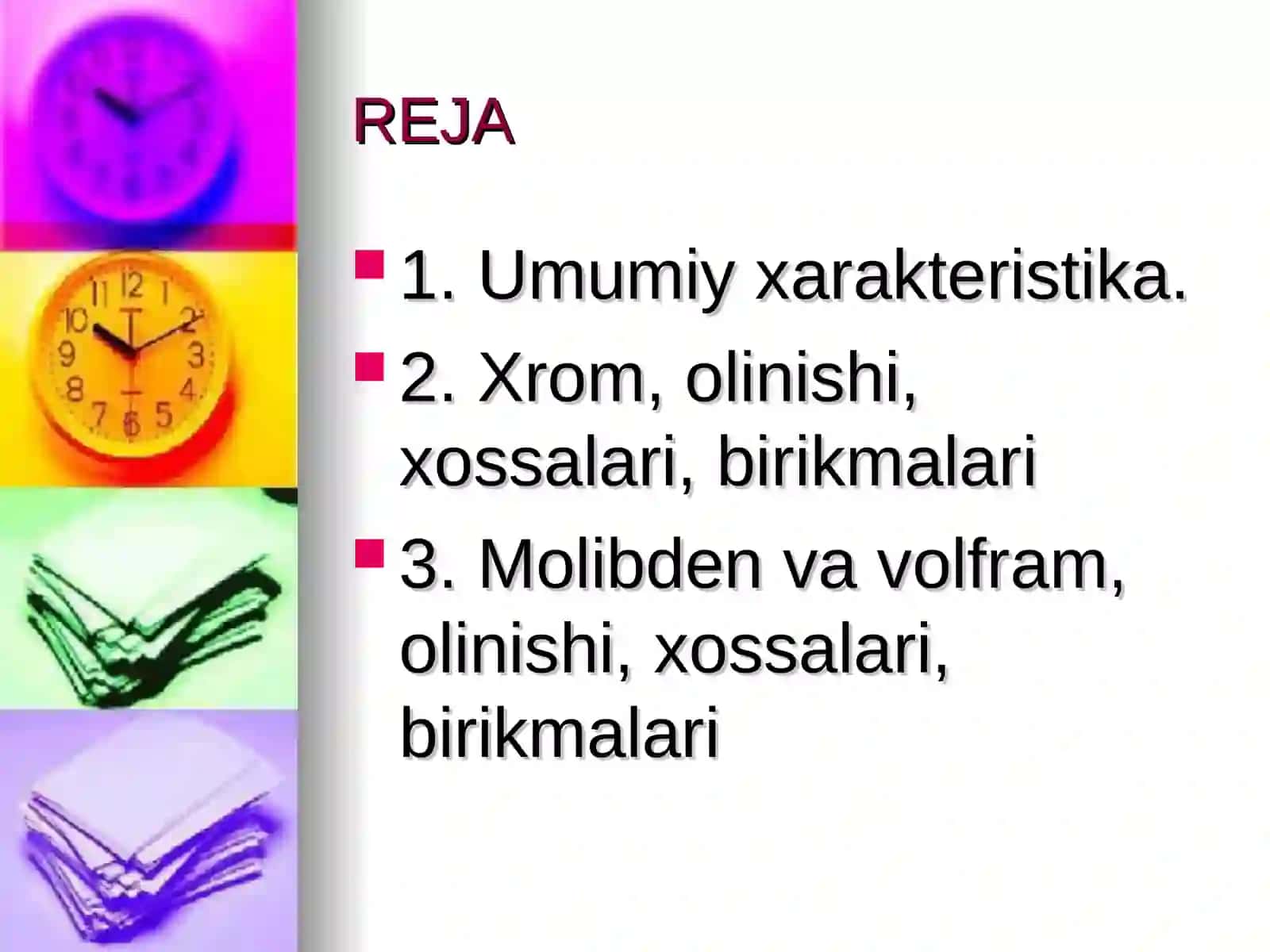 D elementlarining birikmalari 2