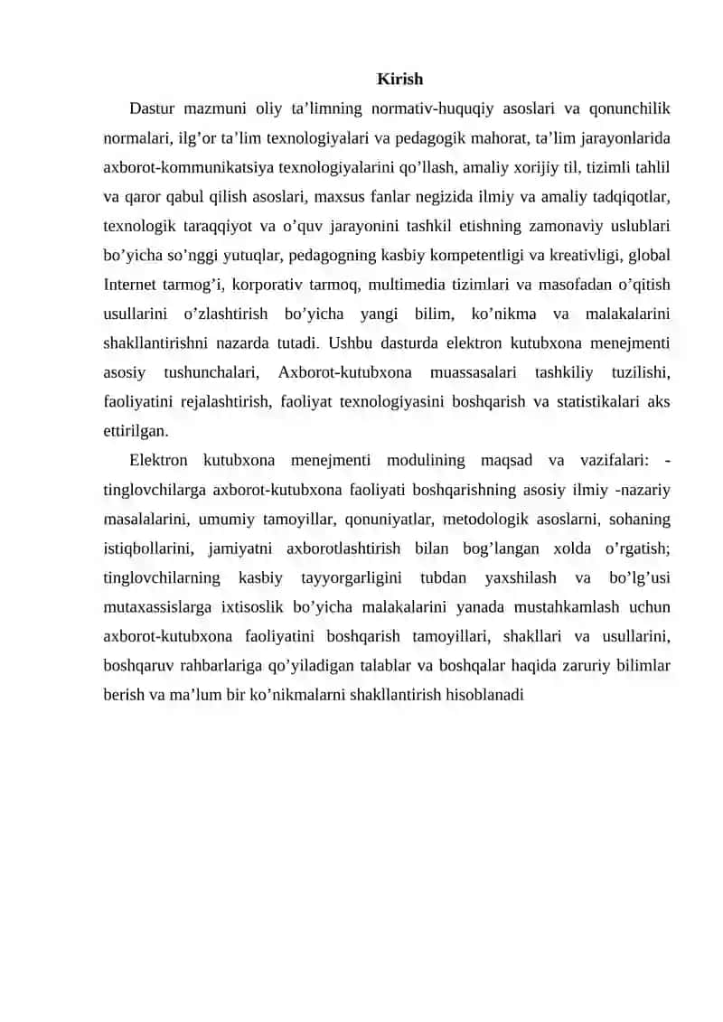 Kutubxona Menejmenti Boshqaruv Tizimi 2