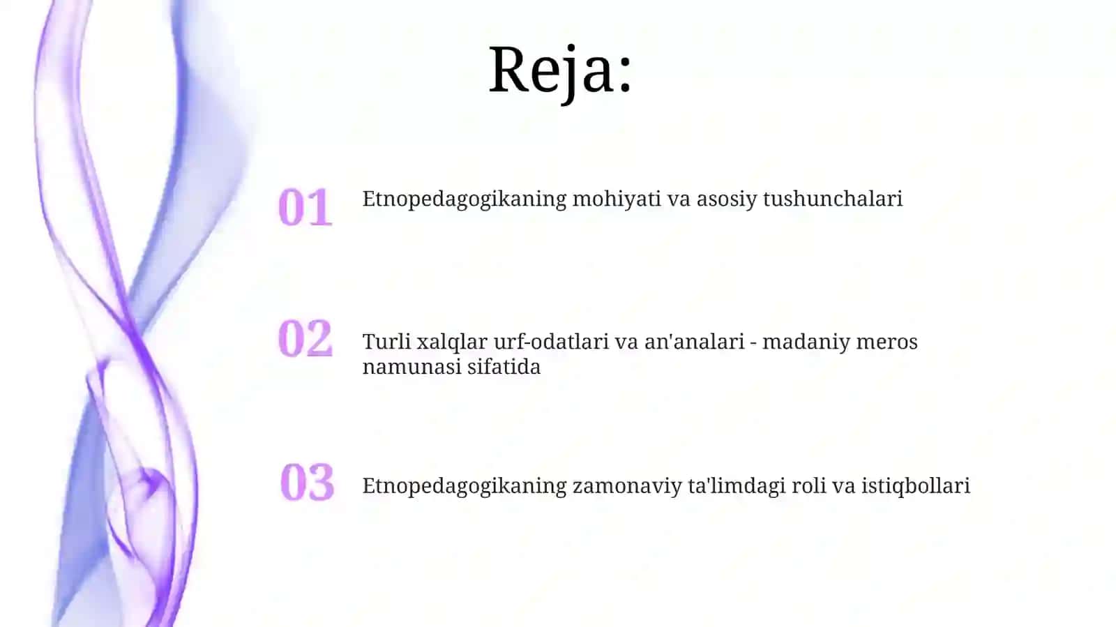 Etnopedagogik adaturlixalqvamillaturfodatlarianʼanalarimarosimlarimadaniymerosisifatida 2