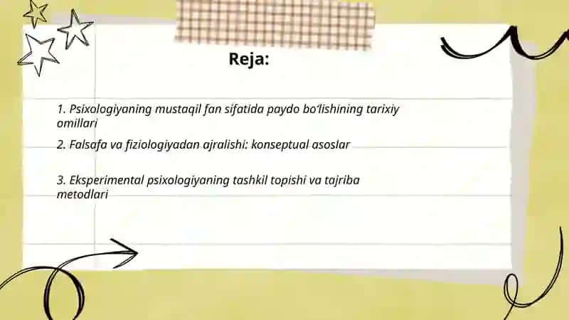 Psixologiyaning mustaqil fan sifatida rivojlanishi 2