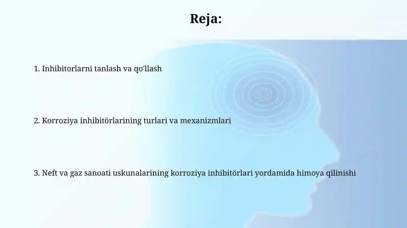 Neft va gaz sanoati korroziya inhibitörlari 2