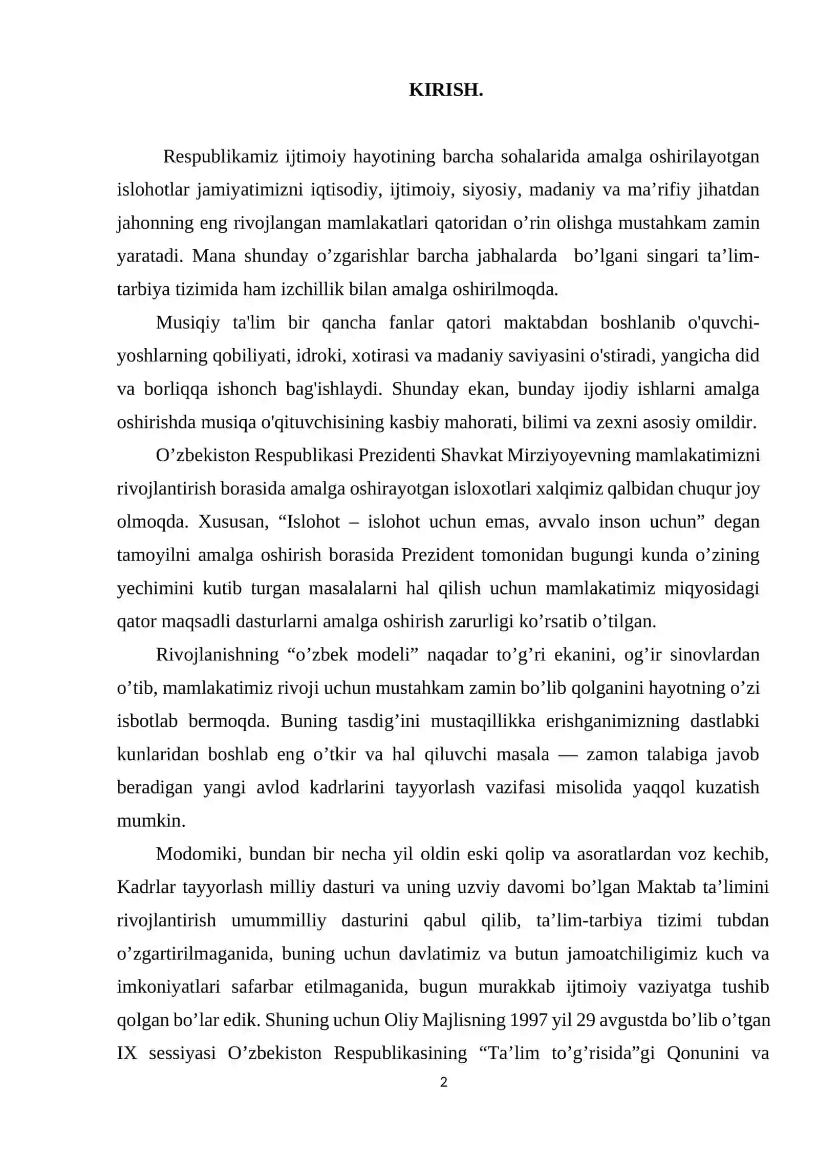 Umum ta’lim maktablari musiqa darslarida sharq musiqiy olimlari  ijodini o’rganish orqali o’quvchi yoshlarni musiqiy tafakkurini shakllantirish 2