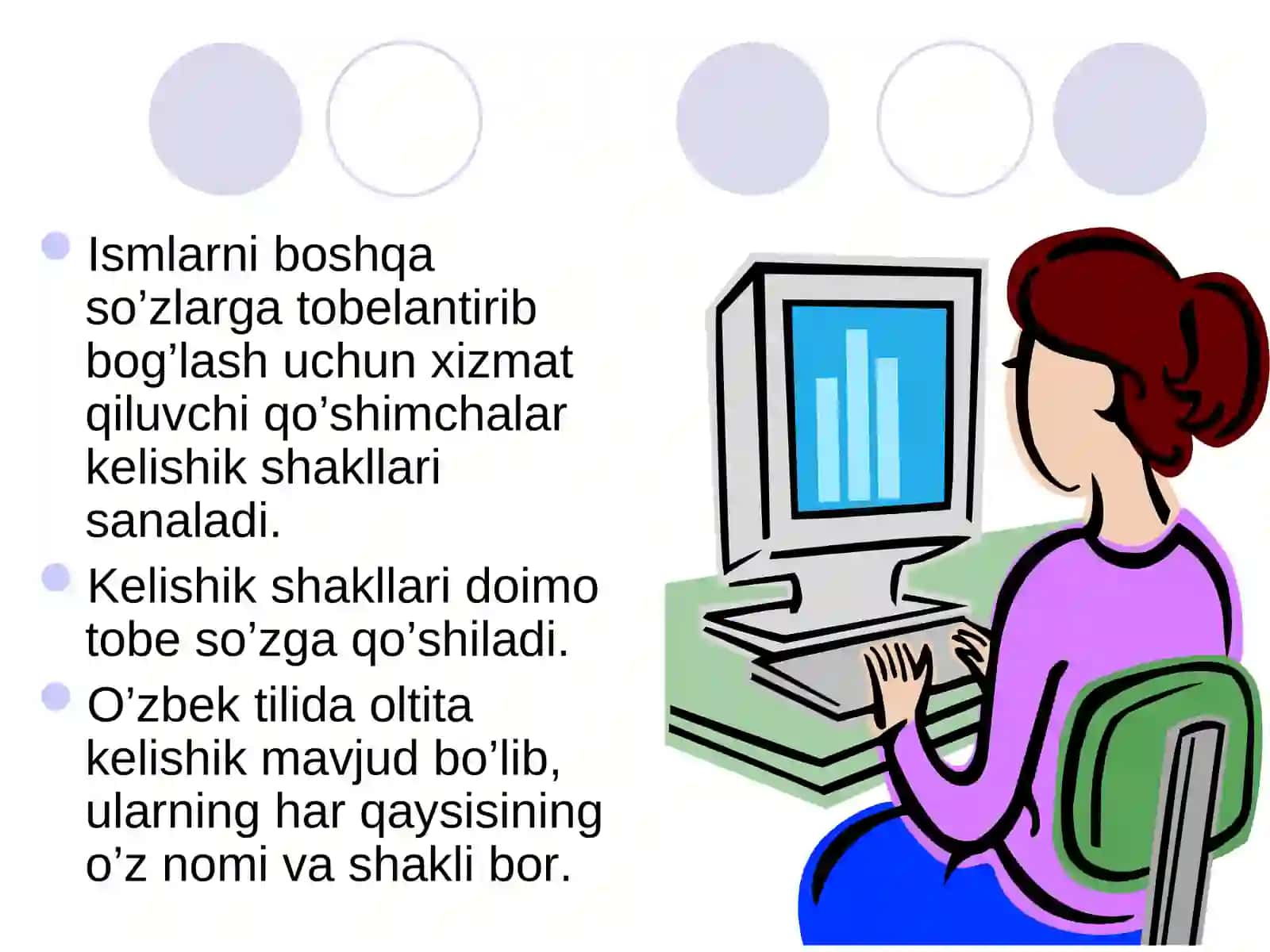 Kelishik shakllari 2