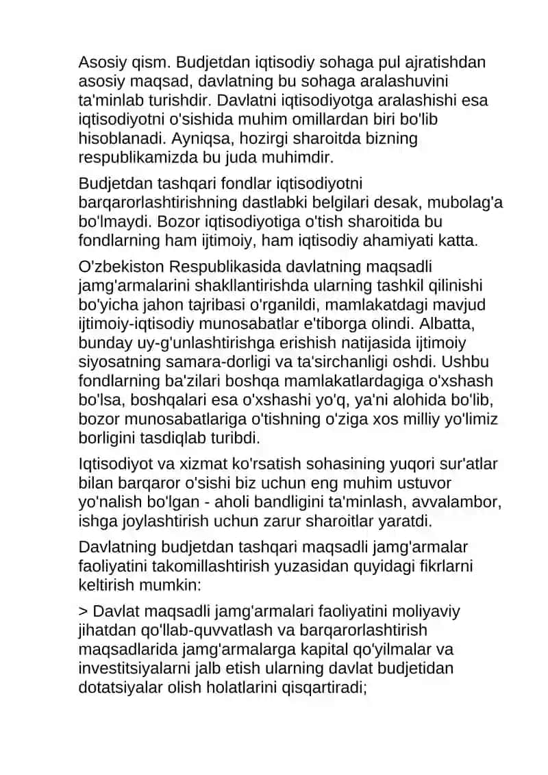 Davlat Maqsadli Fondlari Tushunchasi va Turlari 2
