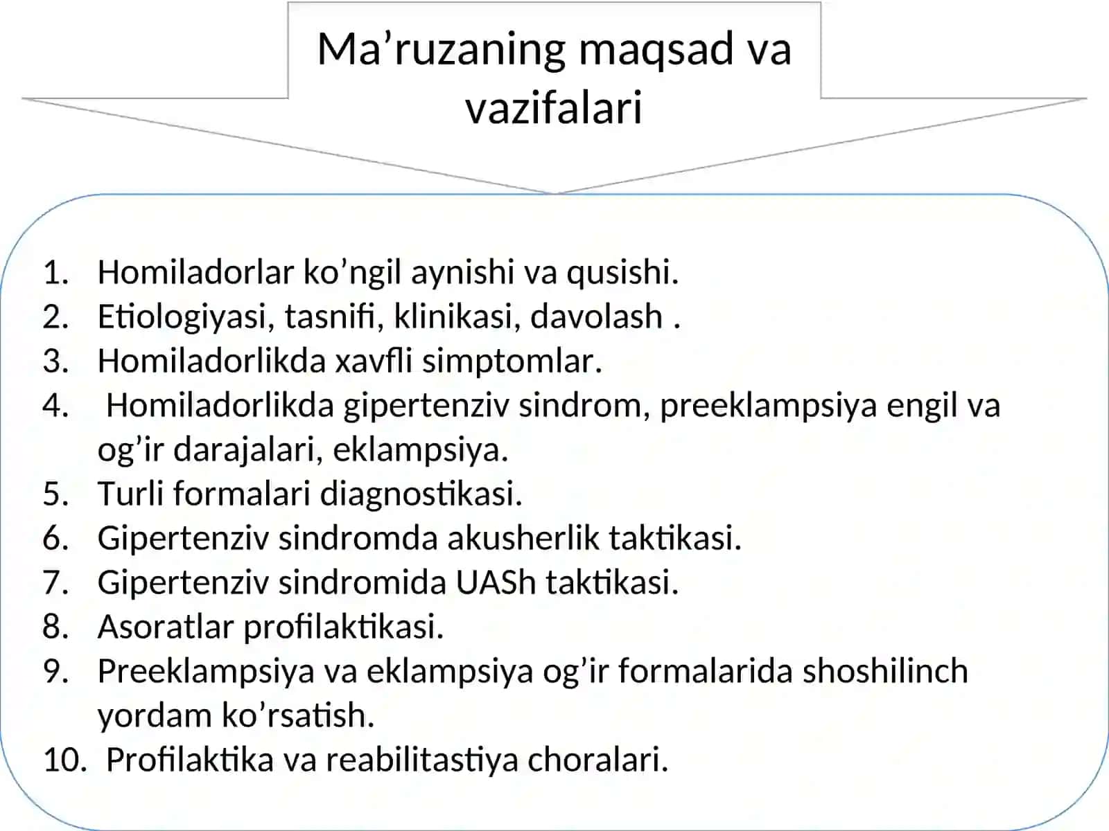 Homiladorlik ilk toksikozlari. Homiladorlikda gipertenziv sindrom 2
