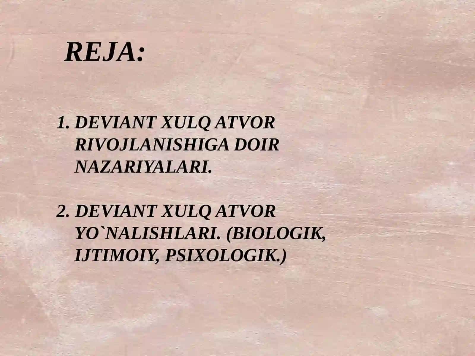 DESTRUKTIV XULQ PSIXOLOGIYASI 2