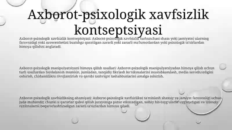 Axborotli-Psixologik Xafsizlik Tushunchasi 2