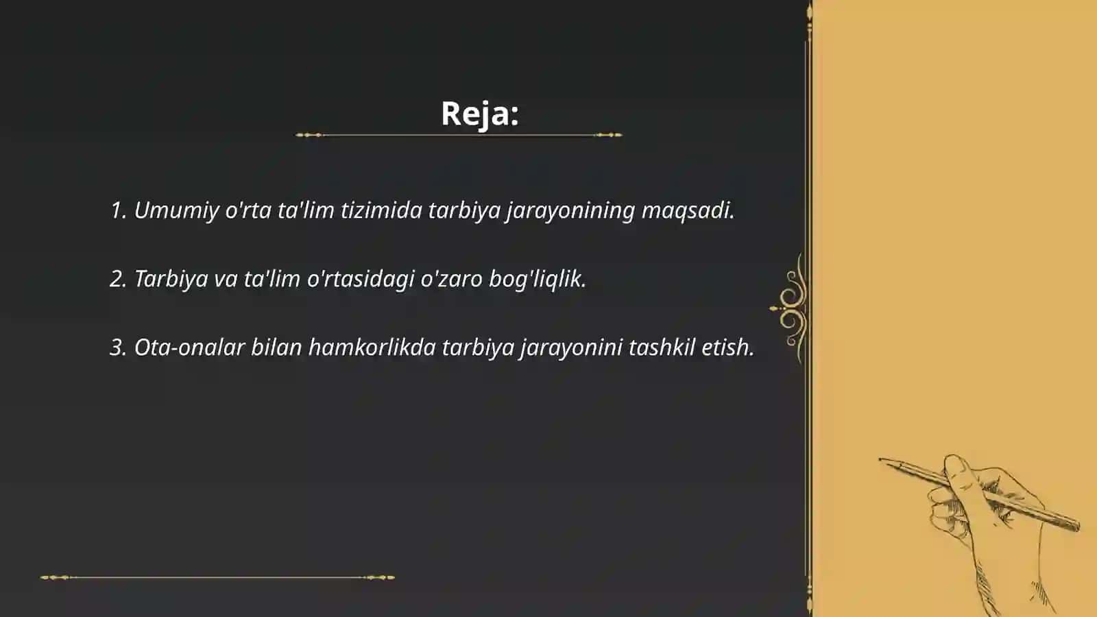 Umumiy oʻrta taʼlim tizimida tarbiya jarayonini tashkil etishning õziga xosligi 2