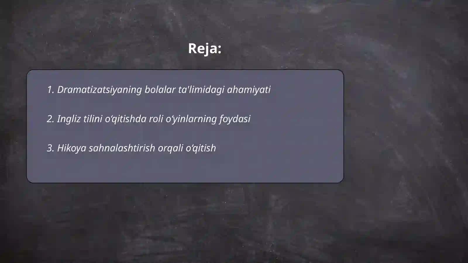 Dramatizatsiya bolalar ta'limida muhim ahamiyatga ega 2
