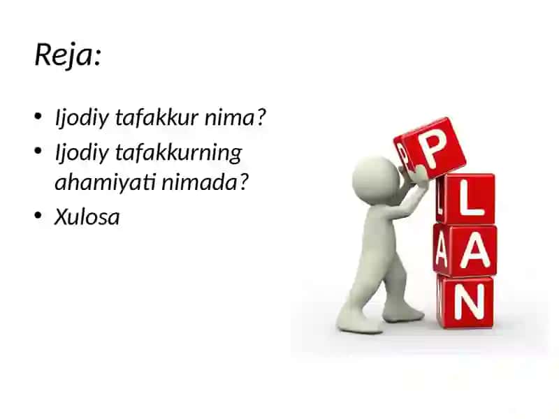 Ijodiy tafakkurni rivojlantirish usullari 2