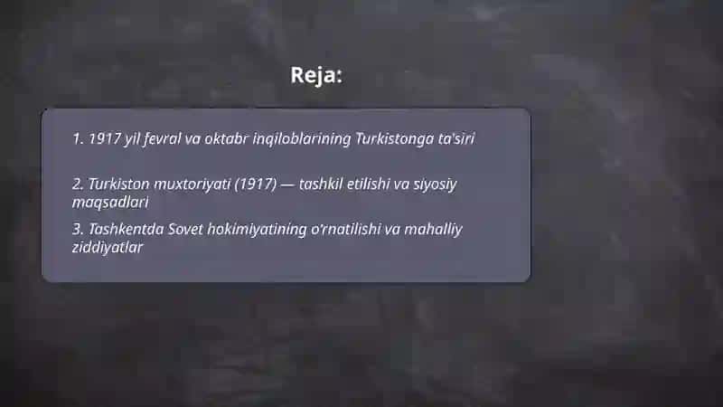 Turkistondagi siyosiy ahvol va uning tarixiy geografiyasi 2