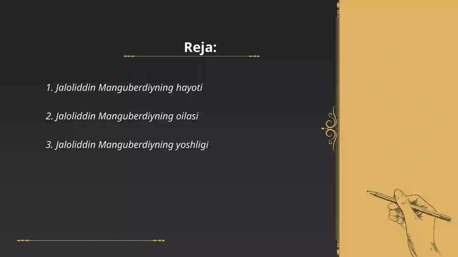 Jaloliddin Manguberdi Hayoti 2