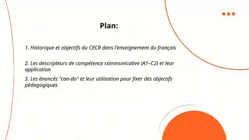 Le rôle du Cadre européen commun de référence pour les langues (CECR) dans l’enseignement du français 2