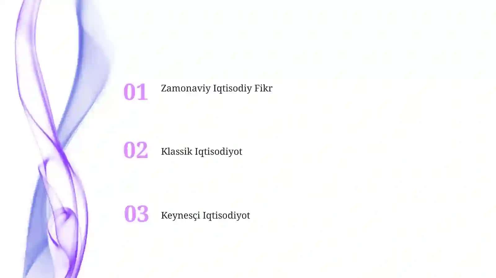 Xozirgi zamon iqtisodiy qarashlarievolyutsiyasi 2