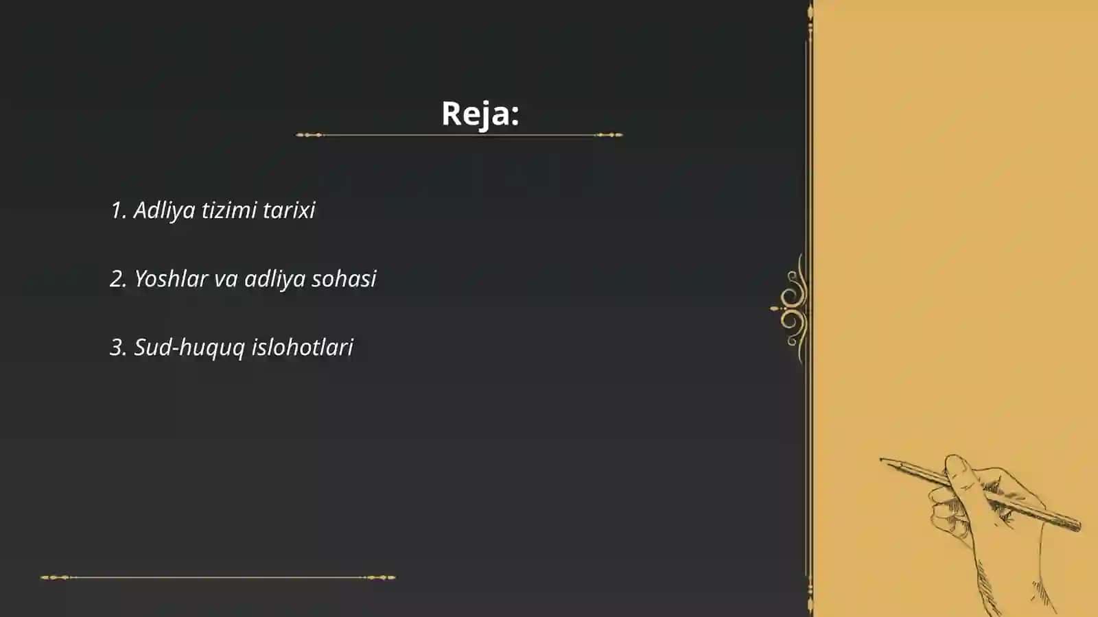 Adliya tizimi tarixi 2