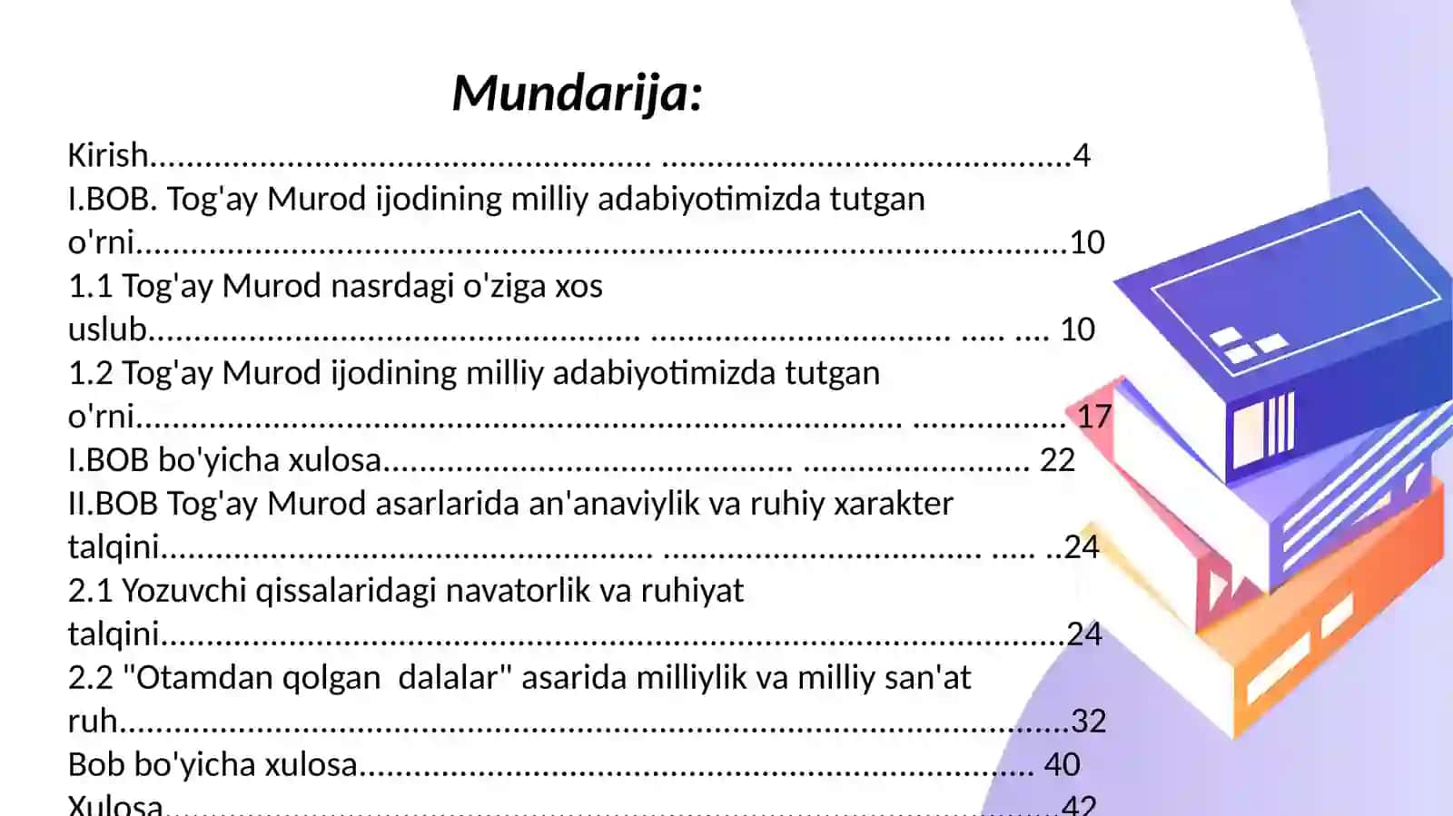Tog'ay Murodijodining milliy adabiyotimizdagi o'rni 2