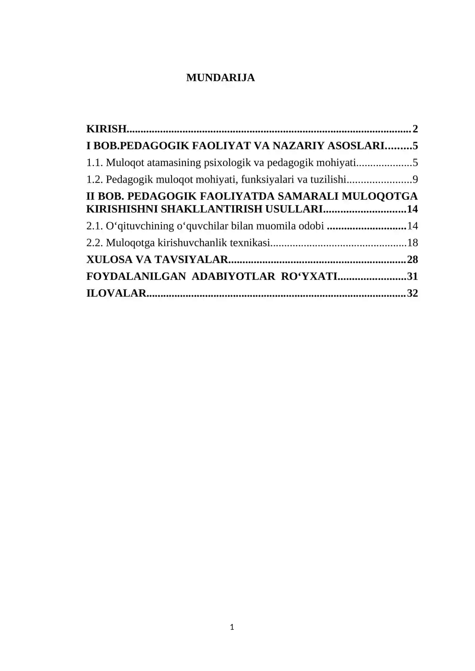 Pedagogik faoliyatni tashkil etishda muloqotga kirishishni rivojlantirish 2