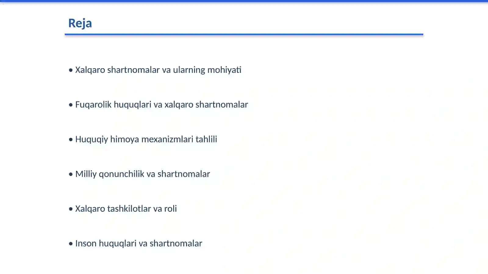Xalqaro shartnomalar asosida fuqarolarning huquqiy holatlarini taʼminlash 2