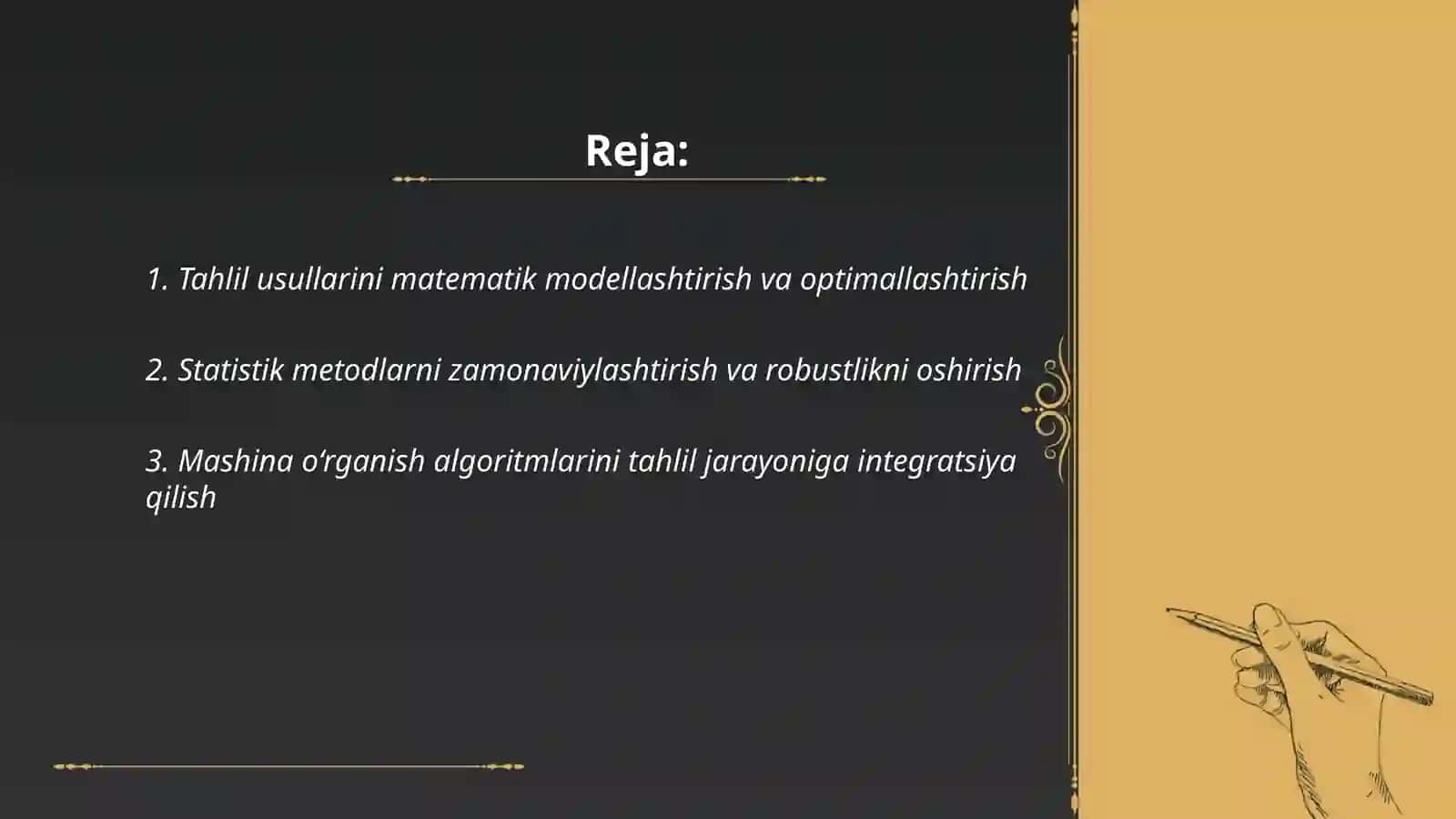 Tahlil usullarini takomillashtiriah usullari 2