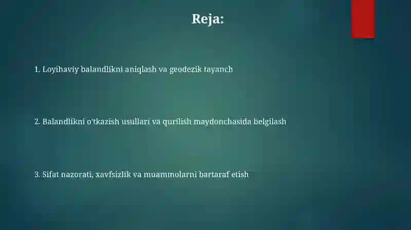 Aeroportlarni qurish loyihalari balandligini joyigako’chirish 2