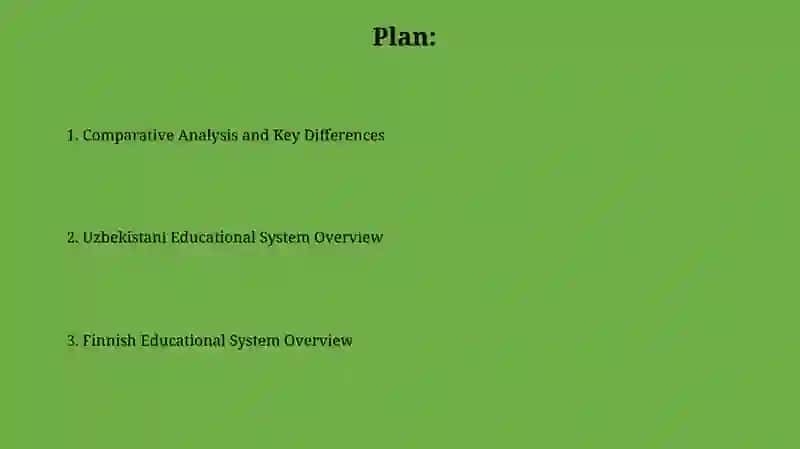 Educational Systems in Finland and Uzbekistan 2