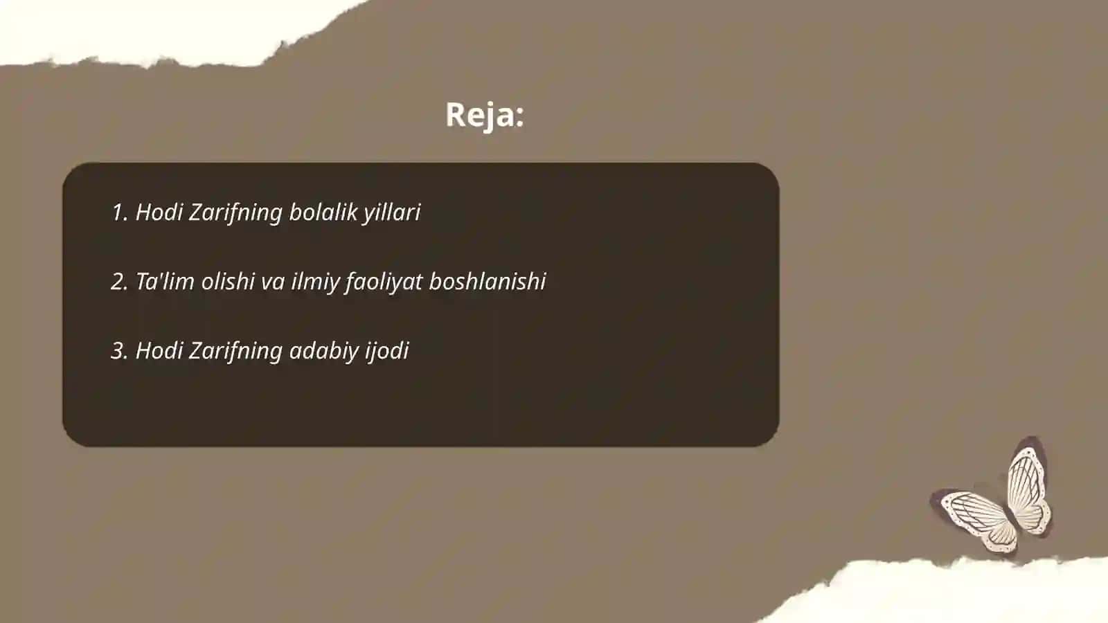 Hodi Zarif hayoti va ijodiy faoliyati 2