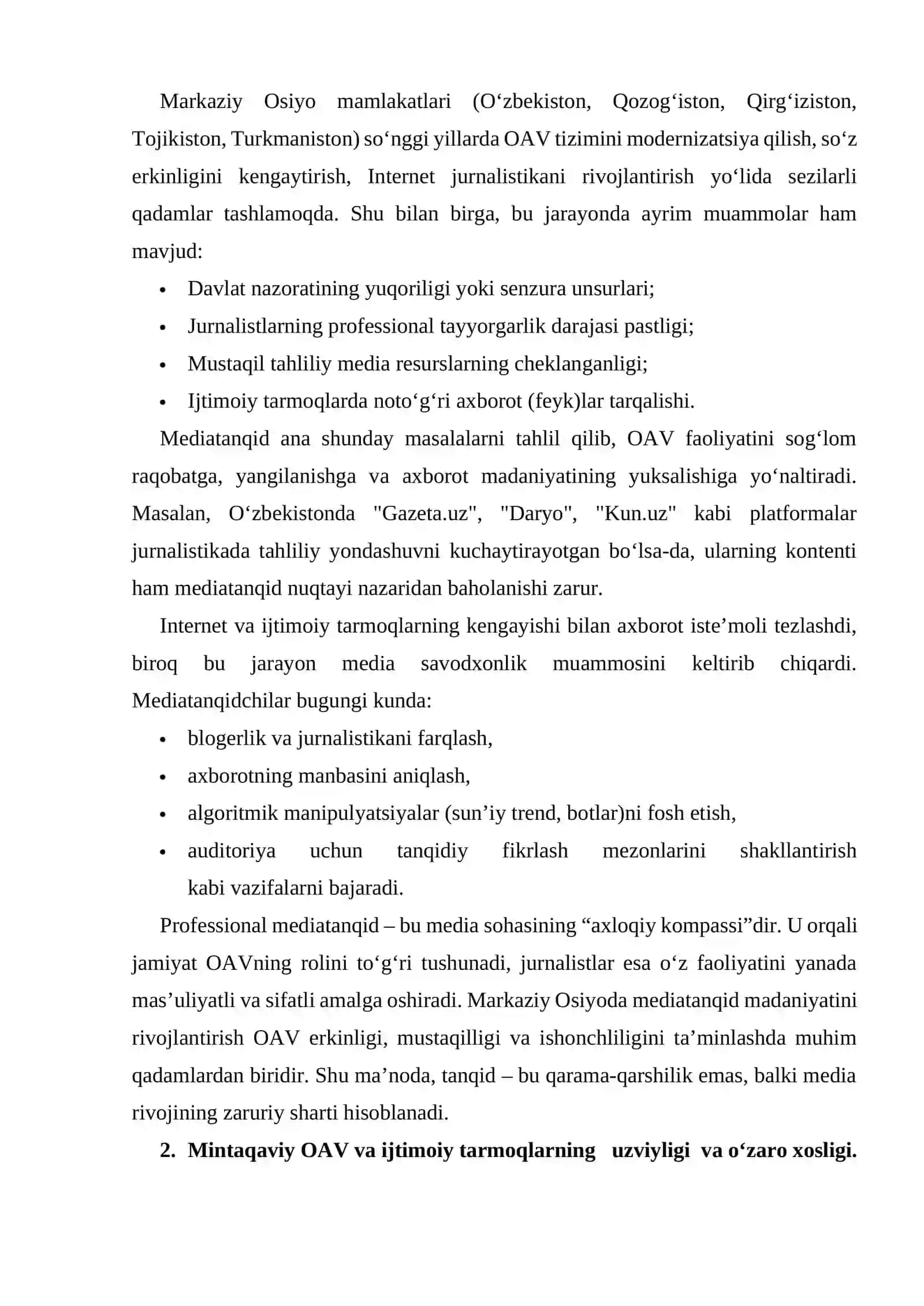 Markaziy Osiyoda axborot madaniyatining o‘rni 2