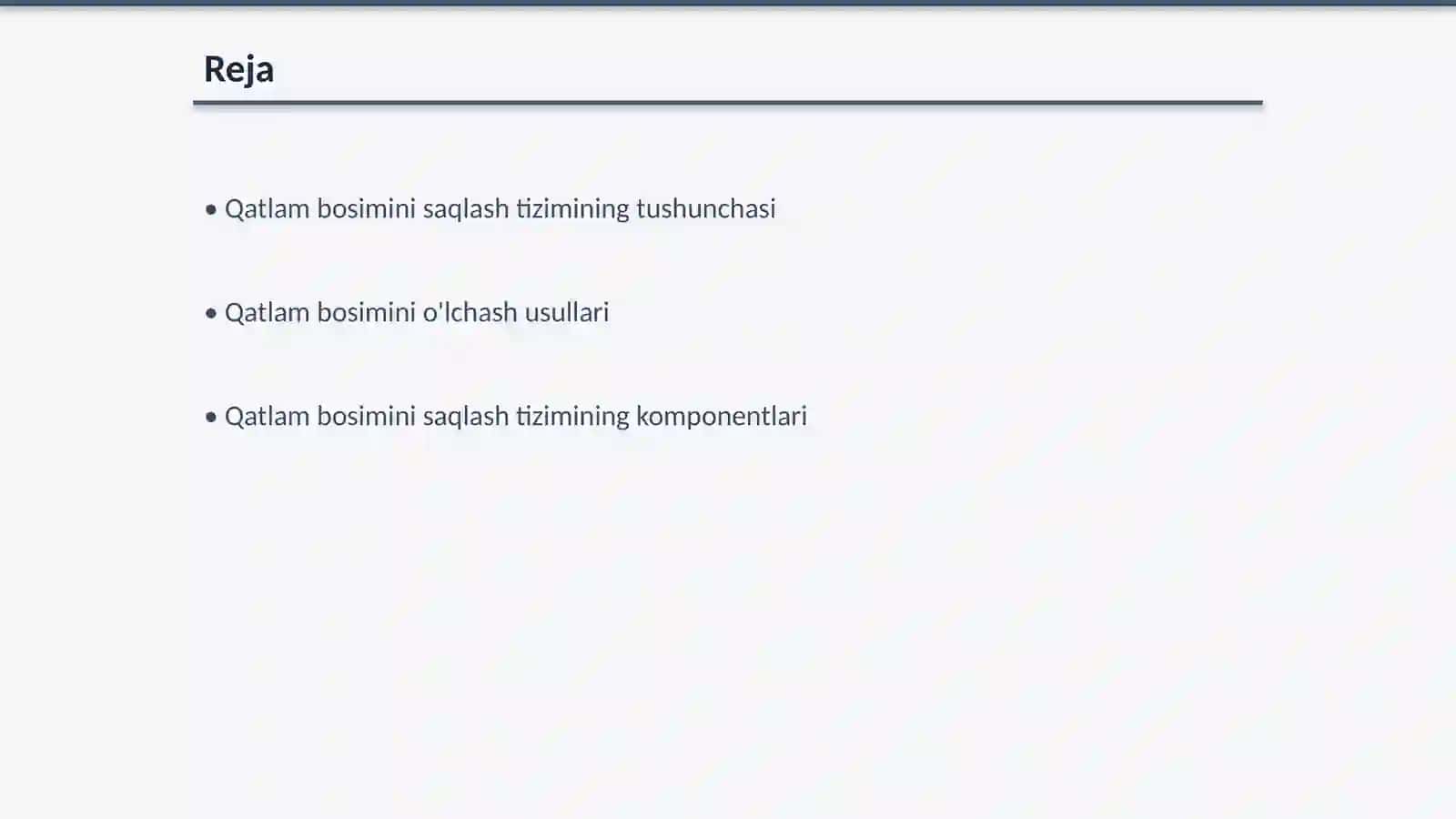 Qatlam bosimini saqlash tizimi 2