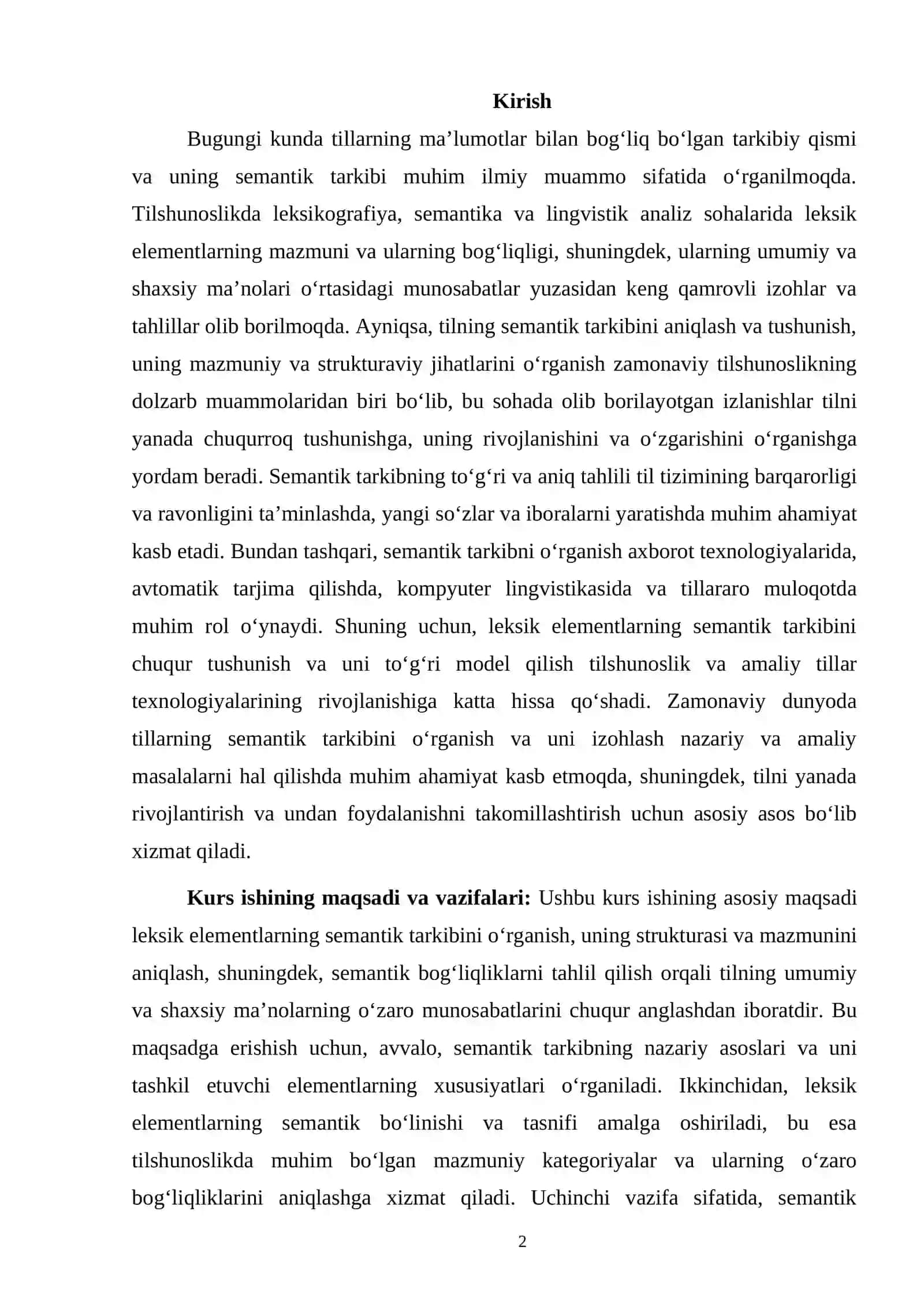 LEKSEMANING SEMANTIK TARKIBI 2