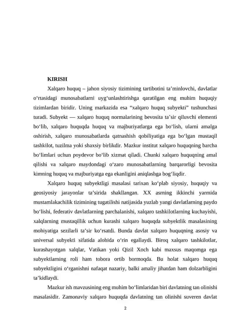 XALQARO HUQUQ SUBYEKTLARI 2