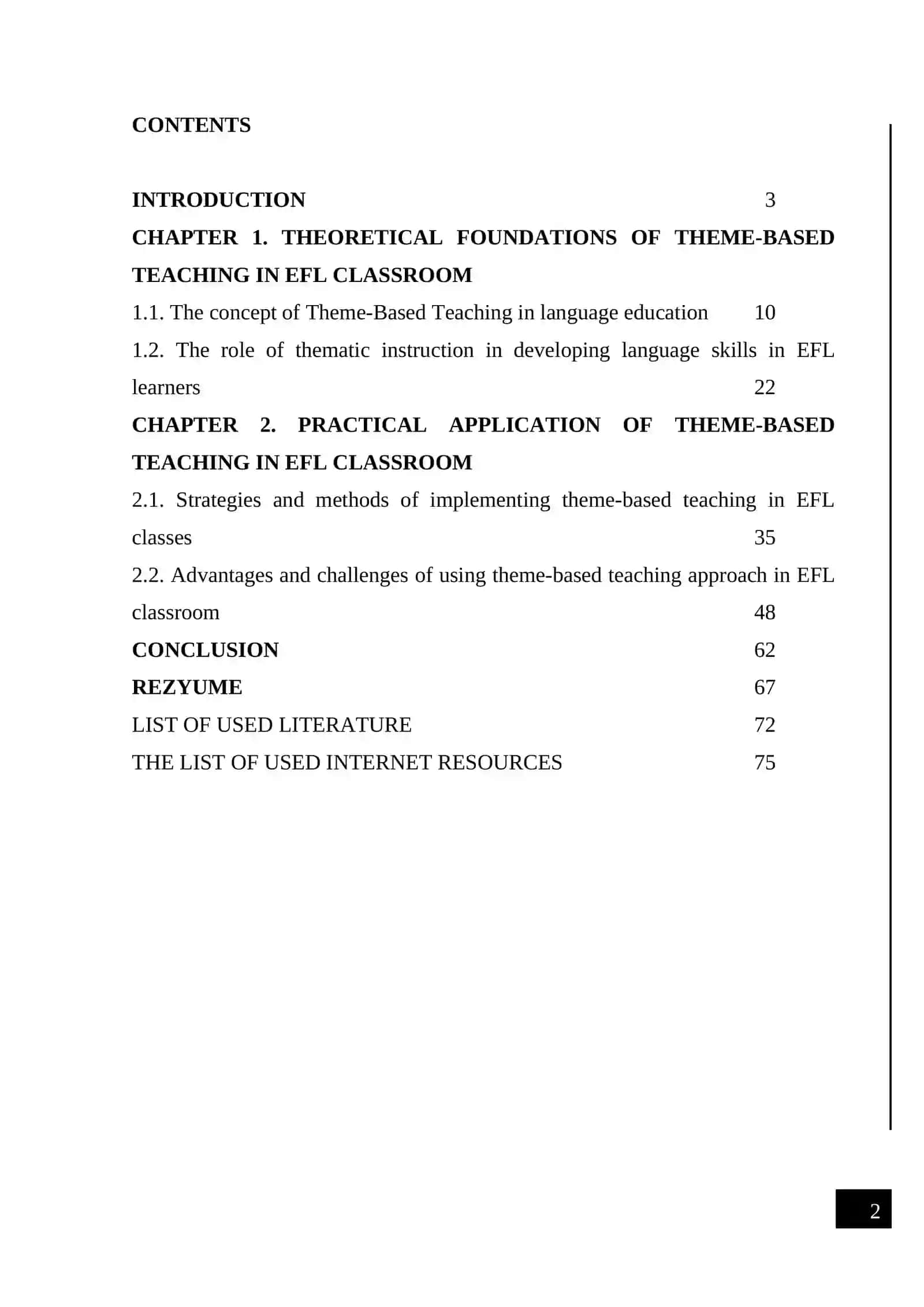 Theme-Based Teaching in EFL Classroom 2