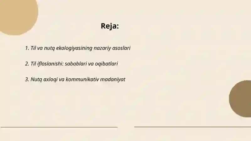 Til va nutq ekologiyasi 2