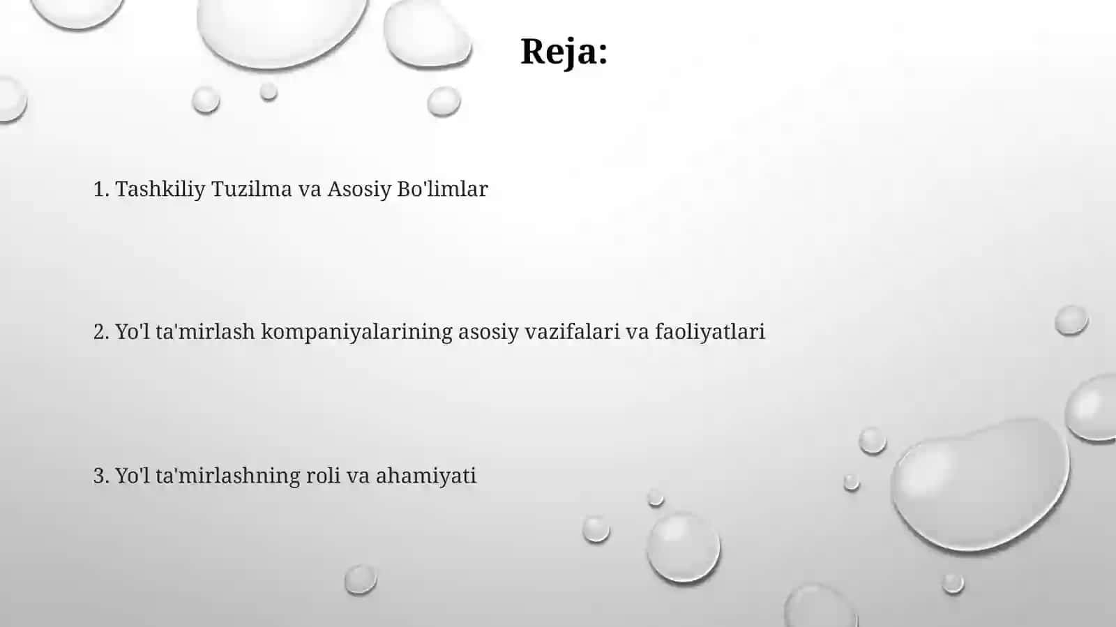 Yo'l ta'mirlash va ekspluatatsiya korxonalarining asosiy vazifalari 2