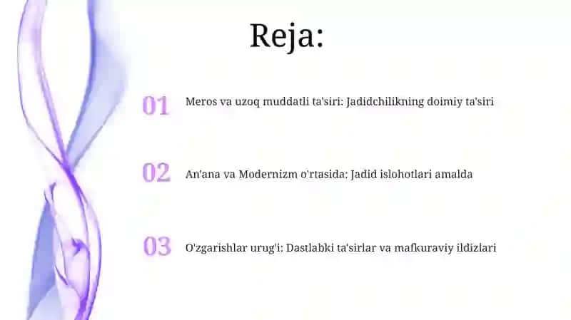 Jadid maʼrifatparvarlarining oʻlka ijtimoiy-ma'naviy hayotida tutgan oʻrni 2