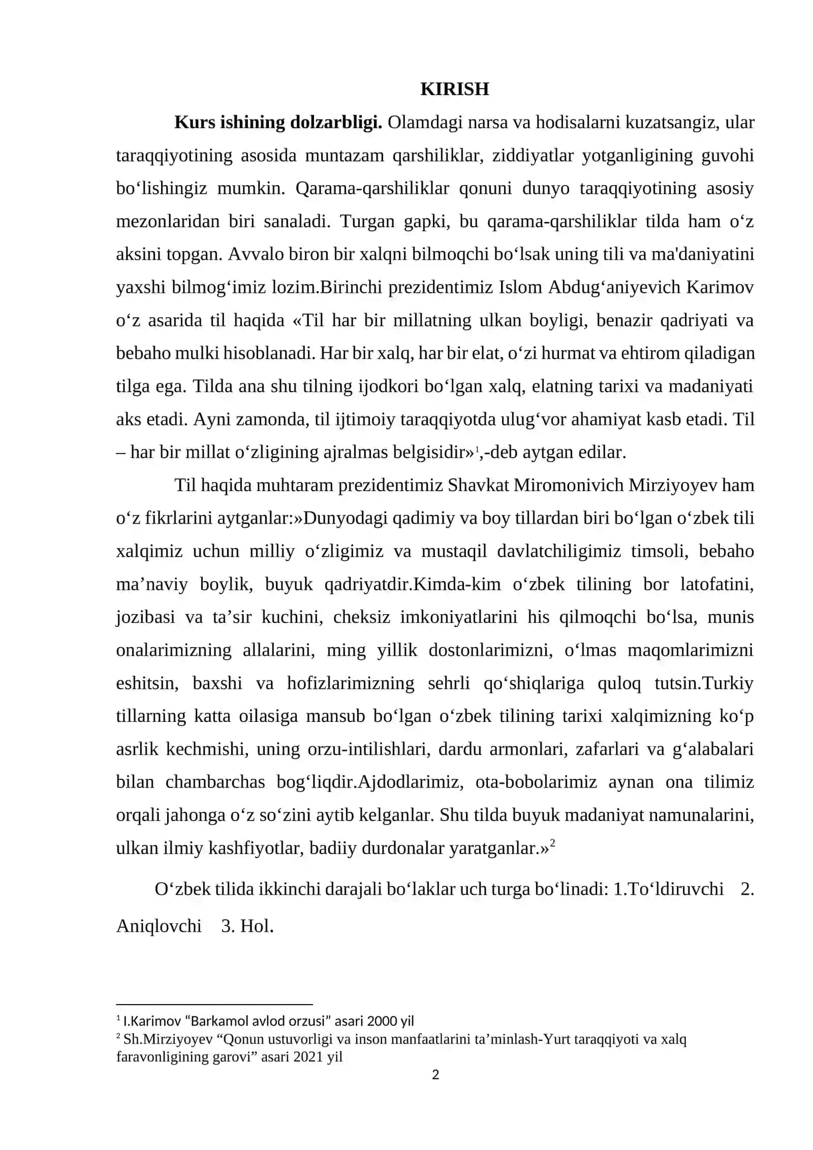 ANIQLOVCHI VA UNING O‘ZBEK TILSHUNOSLIGIDAGI TADQIQI 2