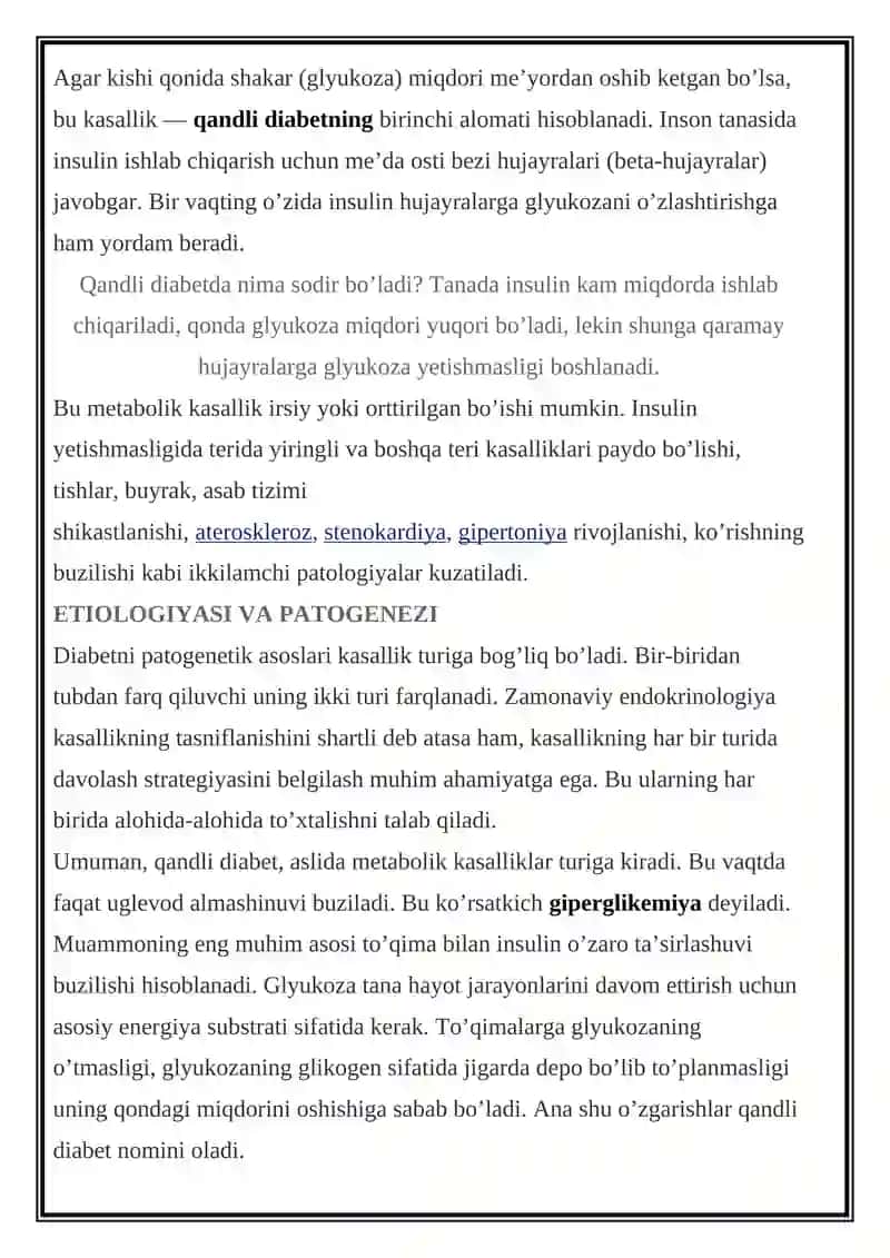 Qandli diabet bolgan ayollarning reproduktiv salomatligi 2
