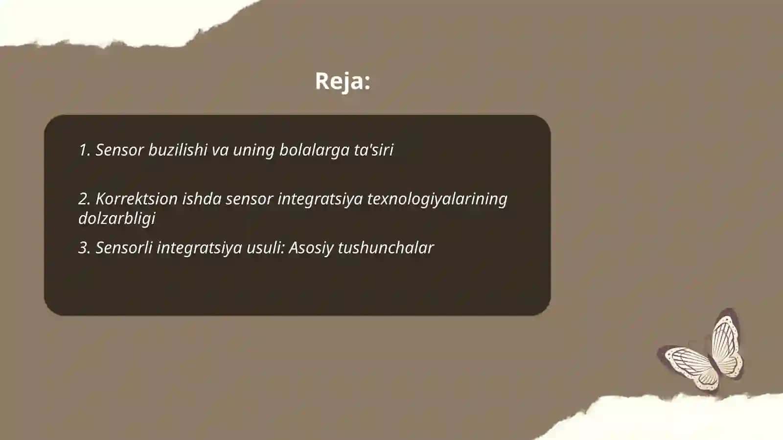 Sensor buzilishi bo'lgan bolalar bilan korreksion ishda sensor integratsiya texnologiyalarini qo'llash, Sensorli integratsiya doirasidagi korreksion ish usullari, Sensor parhez 2