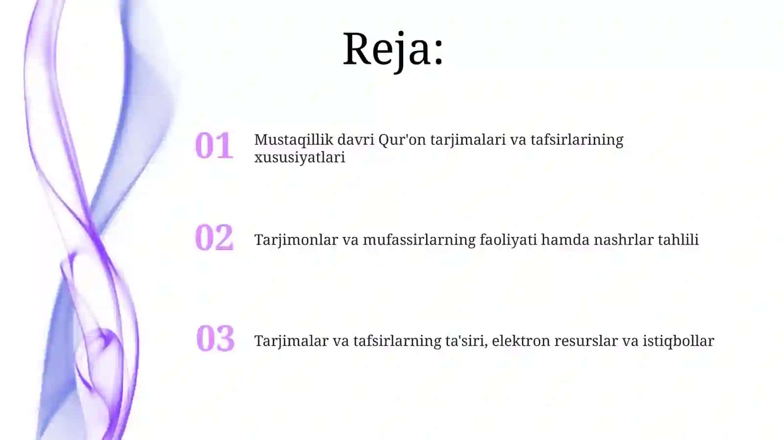 Mustaqillik yillarida Qur'onning o'zbek tiliga tarjima qilinishi va tafsirlari 2