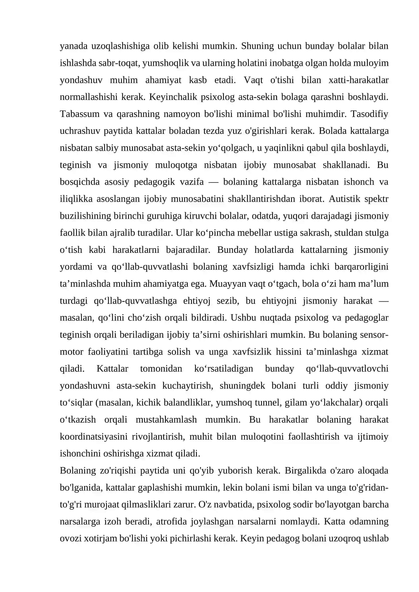 AUTIZM SPEKTORLI BOLALARNING RUHIY RIVOJLANISH XUSUSIYATLARI 2