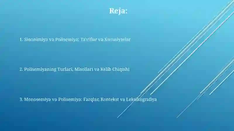 Bir maʼnoli va ko‘p maʼnoli so‘zlar 2