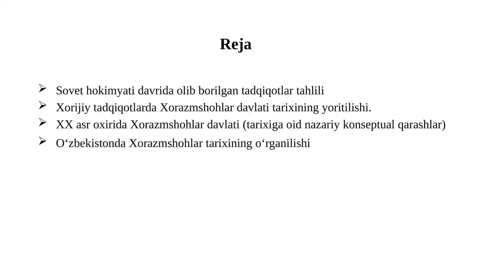 Xorazmshohlar davlati tarixshunsoligi 2